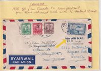 Canada - New Zealand - - - Returned Mail