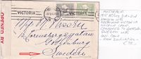 1915 Australia - Censored Mail to Sweden - €75,-