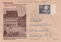 DDR (East Germany) 1949 Tag der Briefmarke FDC €12,50