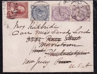 1894 GB - USA Redirected mail