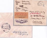 1929-02-05- Indian Airmail - Calcutta-Tokyo