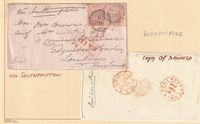 1859-09-20 India MUTINY cover BERHAMPORE to GB