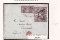 1921-05-26 ~ India LATE FEE PAID BOMBAY GPO . Index F to GB - - &euro;25,-