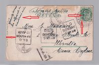 Various DLO's including from Rangoon, Bombay-Aden Sea Post Office and instructions (