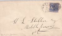 1869-06-04 USA LUDLOW VT with date & year €30.-