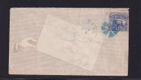 1869-06-08 USA Illus envelope brg 3c blue