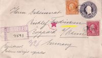 1919-05-19 USA Reg AR Censored mail to Germany &euro;12.50