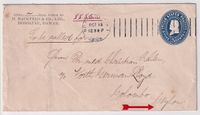 1904 USA HONOLULU to CEYLON via Hongkong - - €55,-