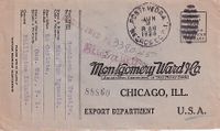 1924 US PO Philippines Reg mail to Chicago - €35,-