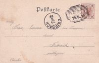1899-03-29 AK A-Ober Tarvis-Friesach - - Am selben Tag Ank