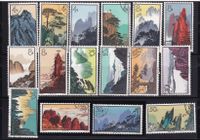 1963 VR China Landschaften Mi-Nr. 744-759 kpl. Satz in gestempelter Erhaltung