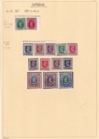 1938-01-01 ICS NABHA SG O53-O68 Rare sets