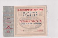 D-Reich1936 OLYMPIADE BERLIN Leichtathletik