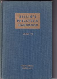1955 BILLIG'S Phil Handbook incl INDIAN AIRMAILS Dt FELDPOST SEEPOST